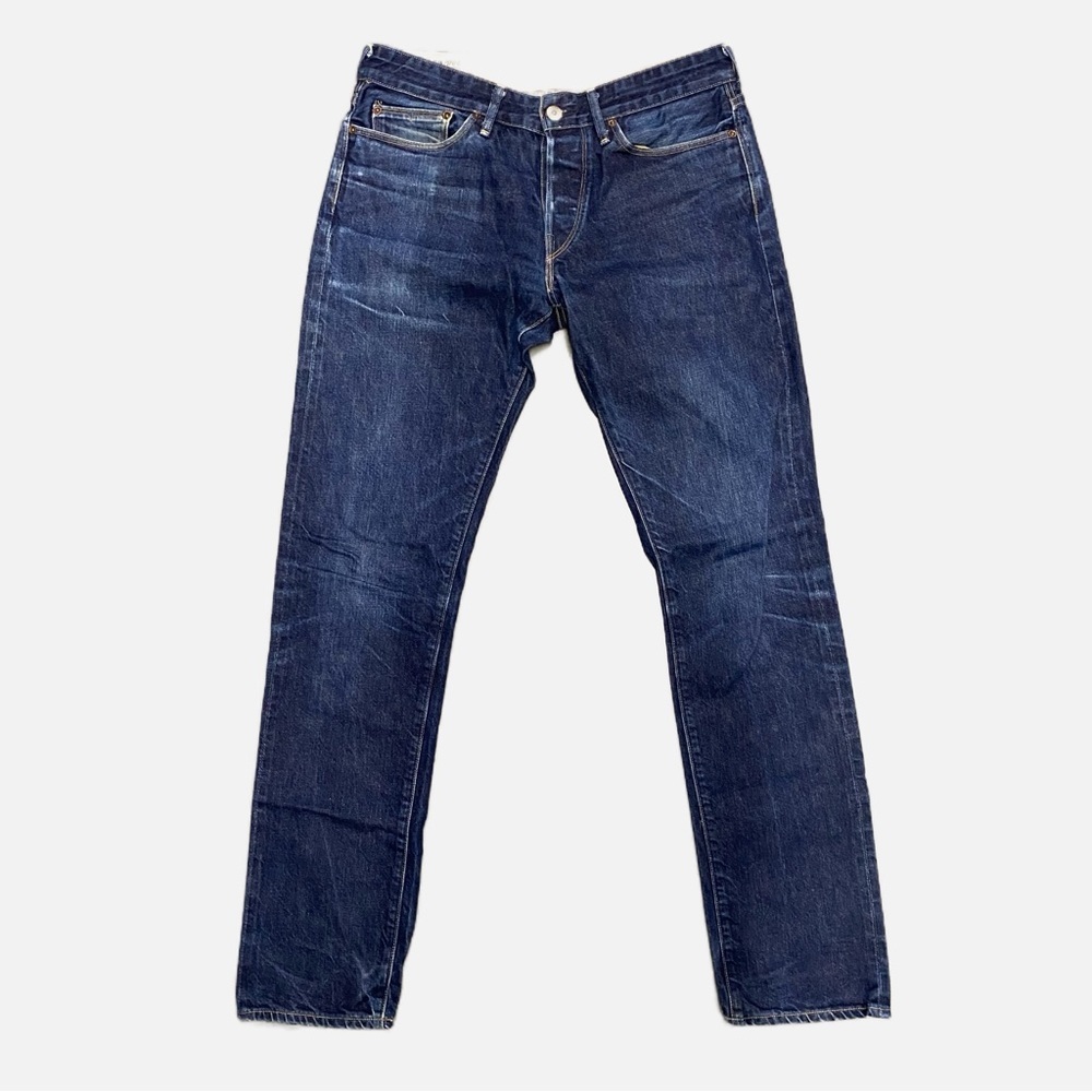 💎 RISING SUN MFG CO dark wash men’s jeans made in USA 31 / 34